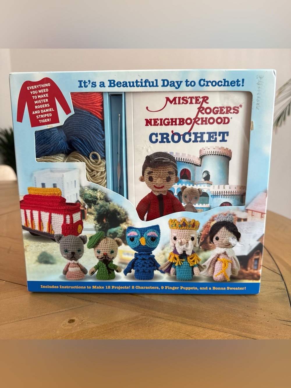 Mister Rogers' Neighborhood Crochet Kit - Multicolor NEW
